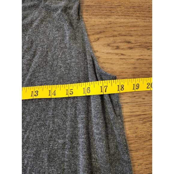Eileen Fisher Sleeveless Gray Cowl Neck Tunic Top | Size M - Picture 6 of 8